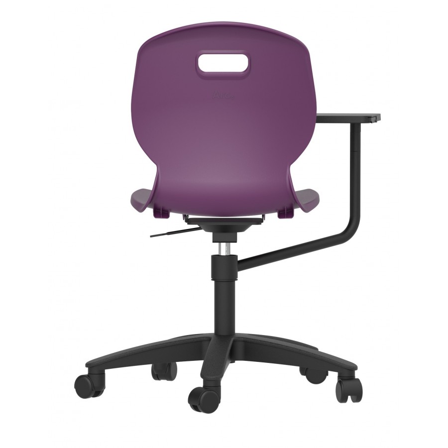 Arc Swivel Wipe Clean Personal Workspace College Chair 